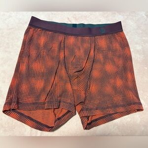 lululemon athletica Men's Patterned Boxer Briefs - Orange and Purple